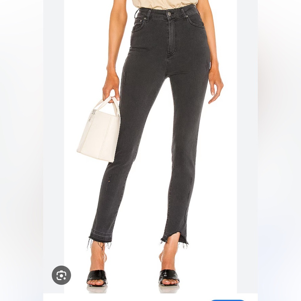 • Ser.O.Ya • Women’s Maya High Rise Skinny Jeans in Ash Edge Ash Edge Gray 26